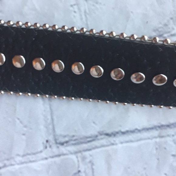 FAUX SKIN PRINT WITH RHINESTONES GREY BELT - Picture 7 of 13